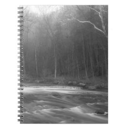 Caderno Espiral Foggy Day in the Gorge