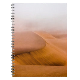 Caderno Espiral Foggy Namib Desert