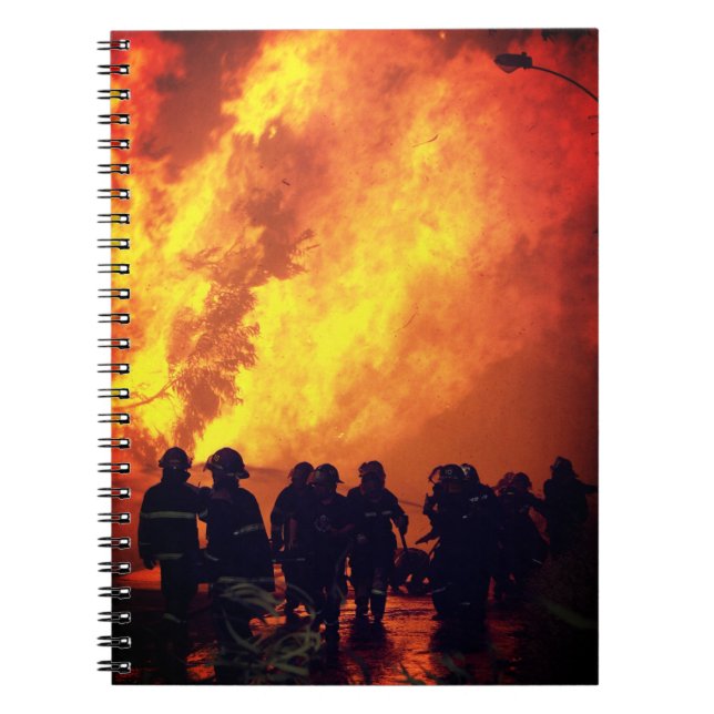 Caderno Espiral Fogo (Frente)