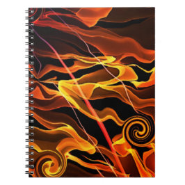 Caderno Espiral Fogo