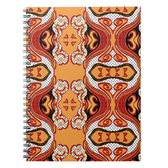 Caderno Espiral Fogo (Frente)