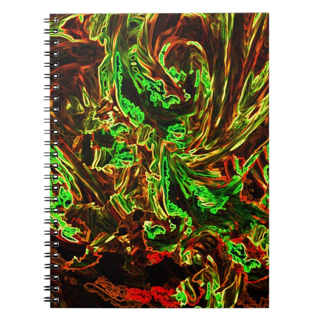 Caderno Espiral Fogo da lua (Frente)