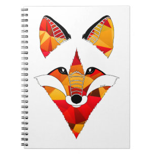 Caderno Espiral Fogo de Fox