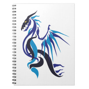 Caderno Espiral Fogo Dragão