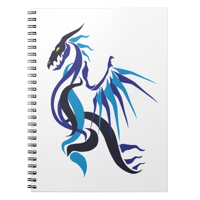Caderno Espiral Fogo Dragão (Frente)