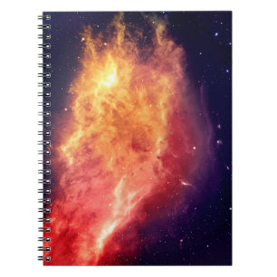 Caderno Espiral Fogo Solar Através do Cosmos