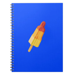 Caderno Espiral Foguete de gelo