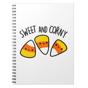 Caderno Espiral Foguete De Milho Bonito E Cornês