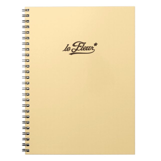 Caderno Espiral Folha de notas A4 de golfe de Fleur (Frente)