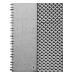 Caderno Espiral Folha galvanizada de cinzas