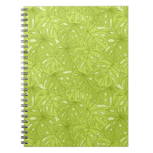 Caderno Espiral Folhas da palmeira
