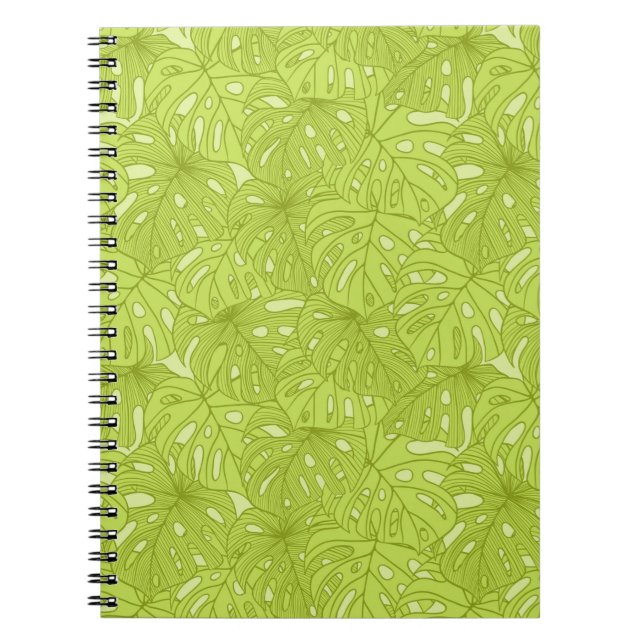 Caderno Espiral Folhas da palmeira (Frente)