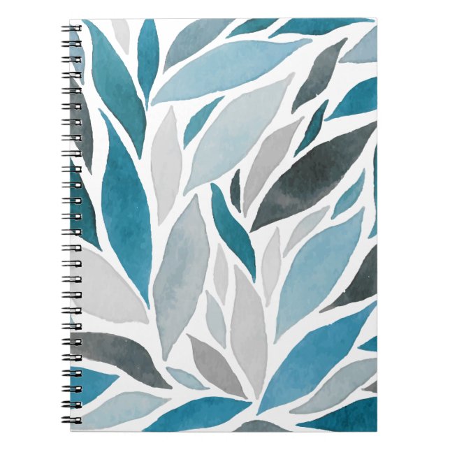 Caderno Espiral folhas das árvores (Frente)