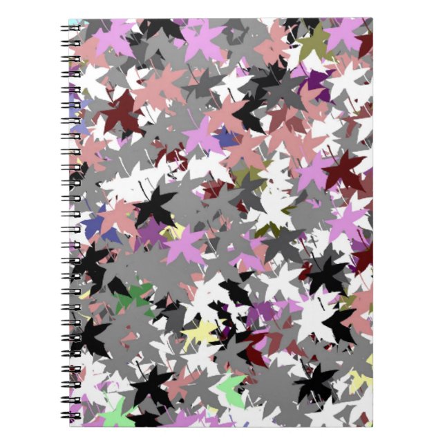 CADERNO ESPIRAL FOLHAS DE ÁRVORE (Frente)