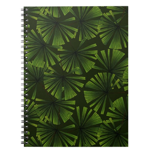 Caderno Espiral Folhas de palma (Frente)