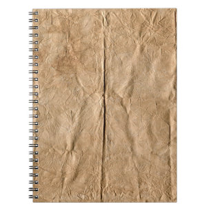 Caderno Espiral Folhas de papel antiga mulher mística