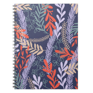 Caderno Espiral Folhas de Verão