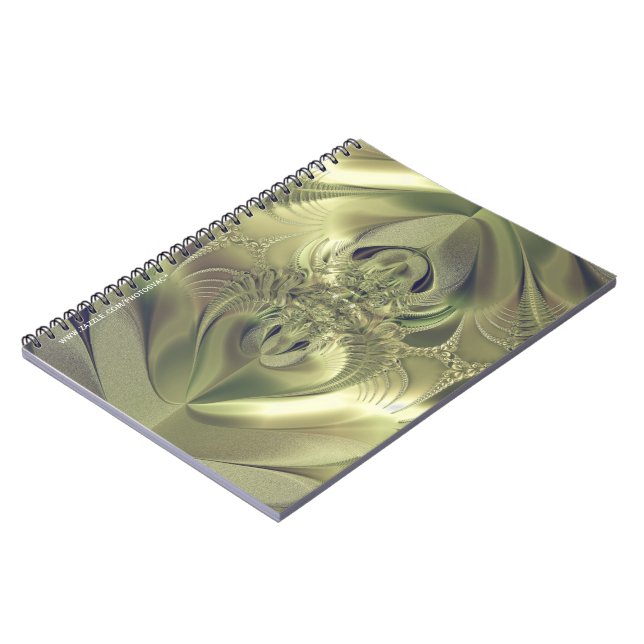 Caderno Espiral Folhas Metálicas (Left Side)