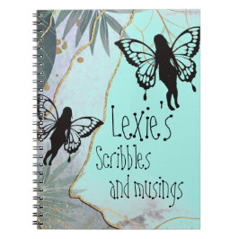 Caderno Espiral Foliage Fantasy Fairies Personalizadas