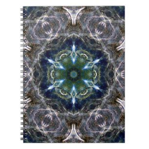 Caderno Espiral Folk Mandala 