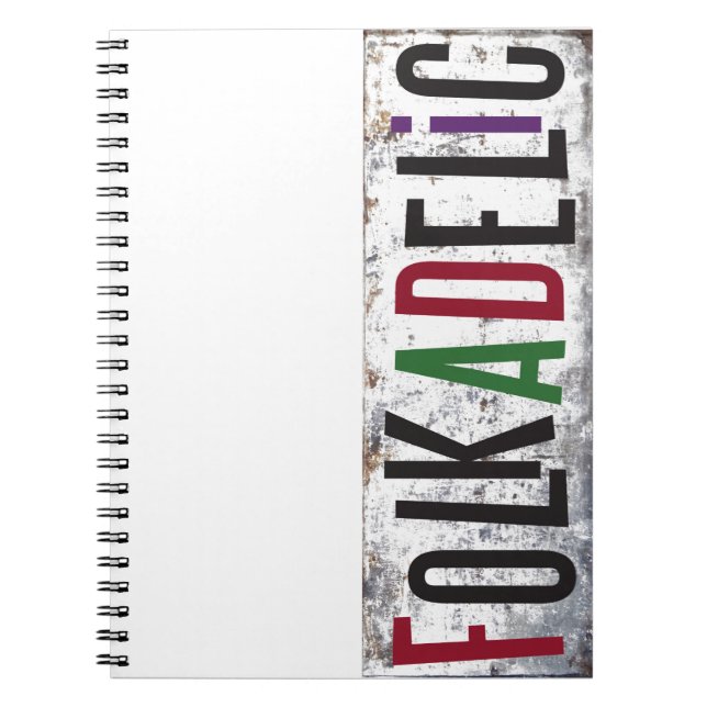 Caderno Espiral Folkadelic (Frente)