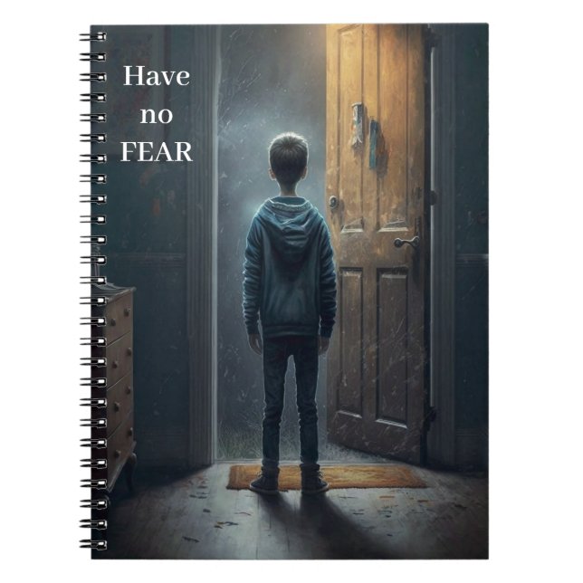 Caderno Espiral Fora da Casa (Frente)