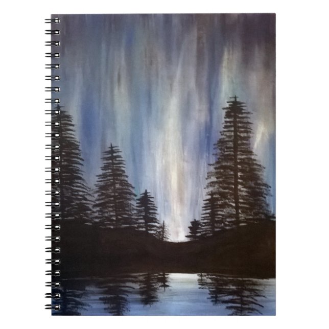 Caderno Espiral Forest Aurora Spiral Notebook (Frente)