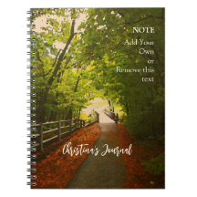 FOREST PATH Fall 07 - Spiral Photo Notebook