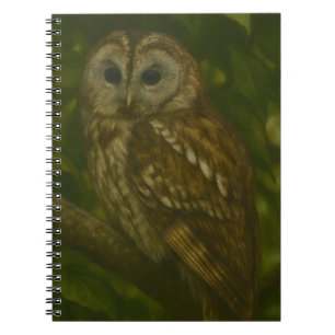 Caderno Espiral Forest Sentinel - Arte sobre a vida selvagem de Ta