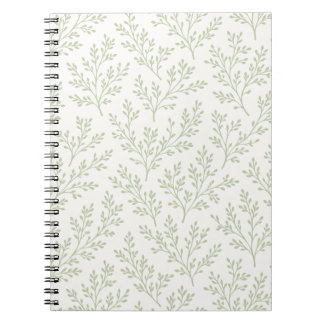 Caderno Espiral Forest Sprigs Soft Olive - Neutro