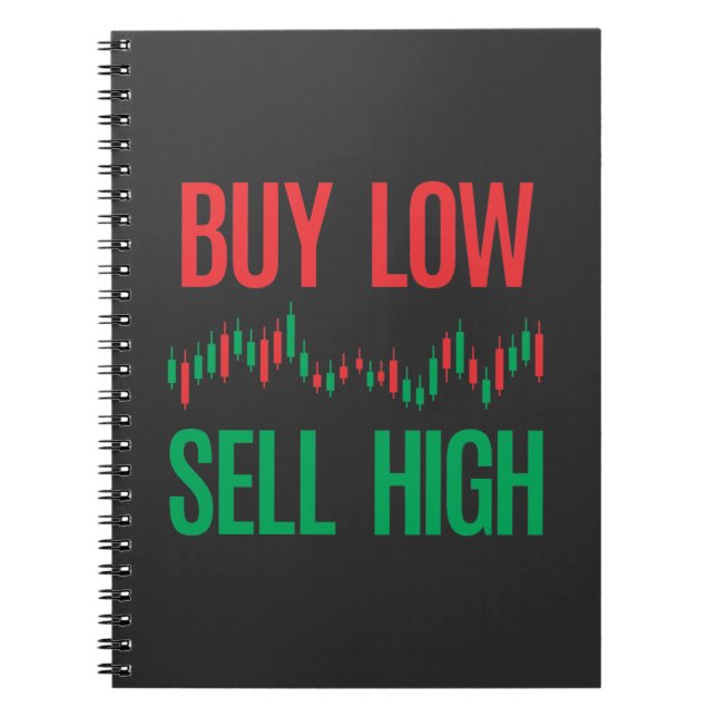 Caderno Espiral Forex Stock Trading Market Trader Investor no Dia  (Frente)