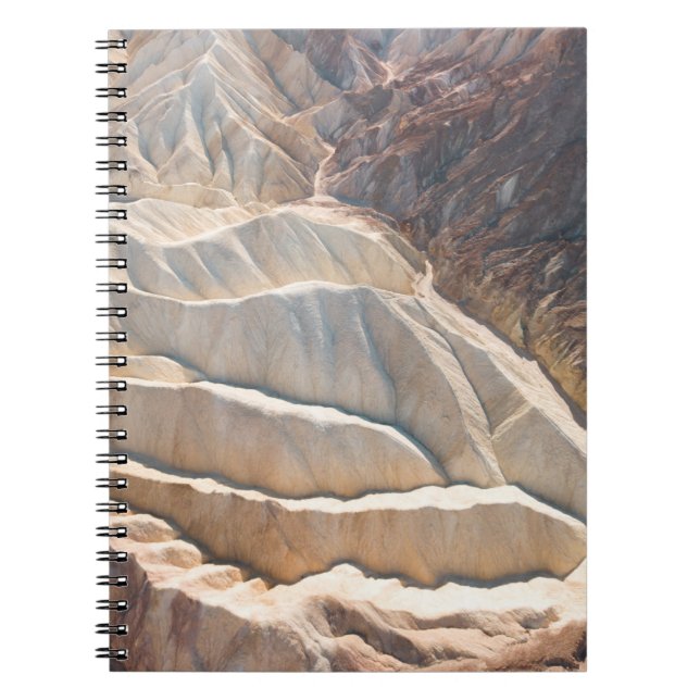 Caderno Espiral Formação de rochas castanhas (Frente)