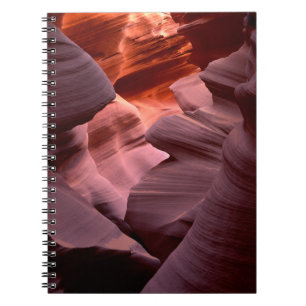 Caderno Espiral Formações de Antelope Canyon
