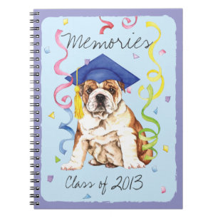 Caderno Espiral Formando Buldogue