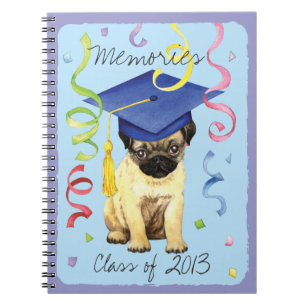 Caderno Espiral Formando do Pug