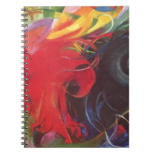Caderno Espiral Formas de Luta de Franz Marc, Arte Fino Antigo
