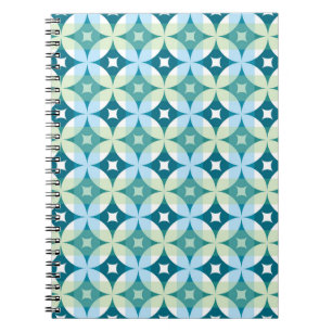 Caderno Espiral Formas geométricas, papel de parede de abstrato.