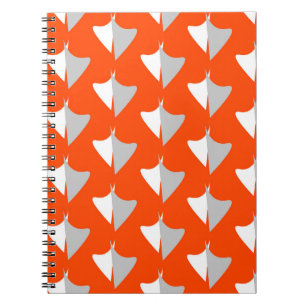 Caderno Espiral Formas geométricas retrorreflectoras com padrão se