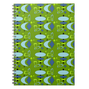 Caderno Espiral Formas Retroativas