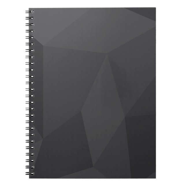 Caderno Espiral Formas trapezoides legal, modernas, elegantes, mod (Frente)