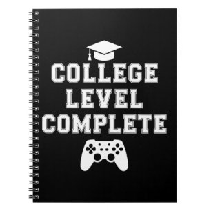 Caderno Espiral Formatura de Nível Universitário Completa Gamer Jo