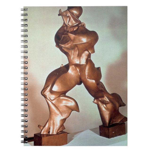 Caderno Espiral Formulários originais da continuidade em Espaço, (Frente)