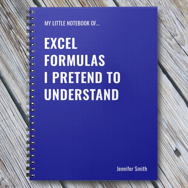 Caderno Espiral Fórmulas do Excel que Pretendo Entender (Criador carregado)