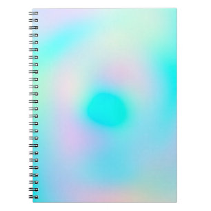 Caderno Espiral Forno de Gradação de Abstrato do Cinturão Paste
