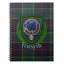 Forsyth Scottish Clan Tartan & Crest