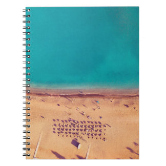 CADERNO ESPIRAL FOTO AERIAL DA SEASHORE