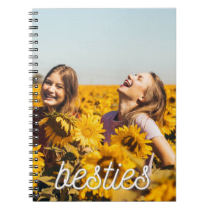 Caderno Espiral Foto da Melhor Amizade