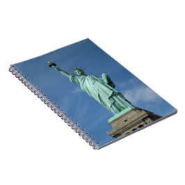 Caderno Espiral Foto de estátua da liberdade