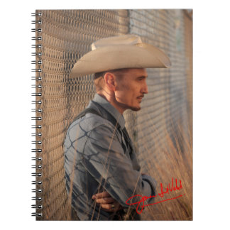 Caderno Espiral Foto de James Intveld com Autógrafo