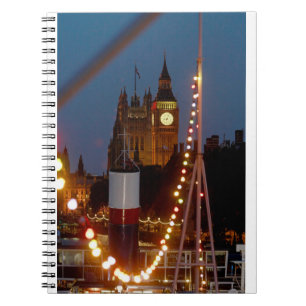 Caderno Espiral Foto do Big Ben London Pro
